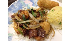 Weekly Dinner Special : Mongolian Trio  $14.55